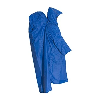 Abbildung von LOWLAND OUTDOOR Rucksackregenponcho, Blau, M