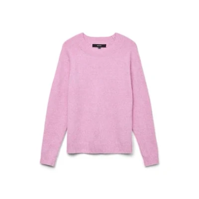 Abbildung von VERO MODA Pullover Damen,Fuchsia Pink/Detail:melange,S
