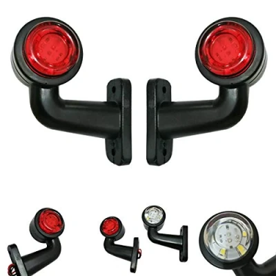 Abbildung von Formplas 2x Begrenzungsleuchten für LKW, 12v/24v Anhänger LED Rückleuchten, Begrenzungsleuchte Wohnwagen, Auto Rücklicht Umrissleuchte