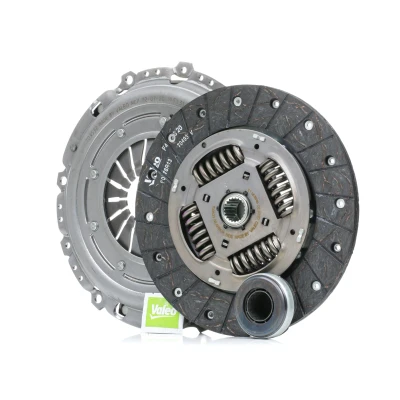 Abbildung von VALEO KIT3P 828560 Kupplungssatz mit Kupplungsdruckplatte Kupplungsscheibe, Ausrücklager 240 PEUGEOT: 308 I SW, Boxer Van