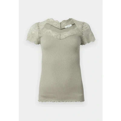 Abbildung von Rosemunde Beatha CAP Sleeve Regular Tshirt basic, Damen, Größe: Small, Laurel oak