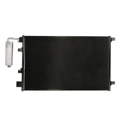 Abbildung von THERMOTEC KTT110575 Klimakondensator mit Trockner 643 x 377 16 mm NISSAN: Qashqai / Qashqai+2 I