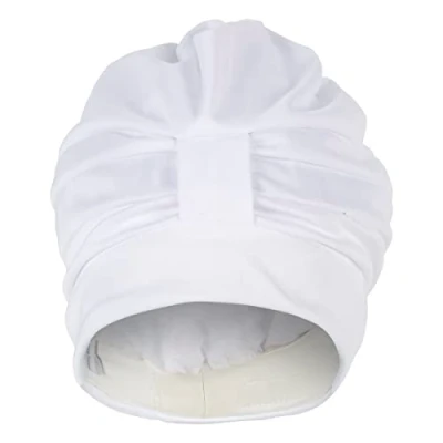 Abbildung von Fashy Stoffbadehaube mit verstellbarem Klettverschluss, weiß, 3473 10