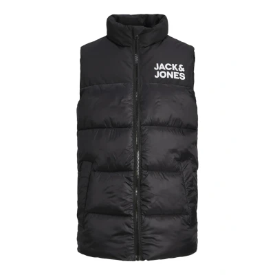 Abbildung von Jack &amp; Jones Junior Jjetoby Bodywarmer Collar JNR Weste für Kinder, Größe: 128, Black/white