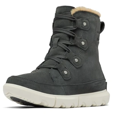 Abbildung von Sorel Damen Explorer Joan Wp Mode Stiefel, Grill Fawn, 42 EU