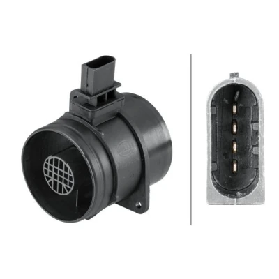 Abbildung von HELLA 8ET 358 095 301 Luftmassenmesser ohne Dichtung MERCEDES BENZ: Sprinter 3.5 T Van, Vito Minibus, Viano