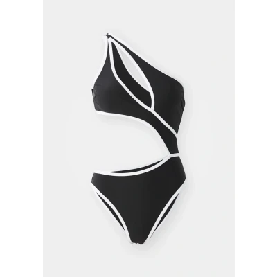 Abbildung von Lascana LSCN BY Monokini Badeanzug, Damen, Größe: 32, Black