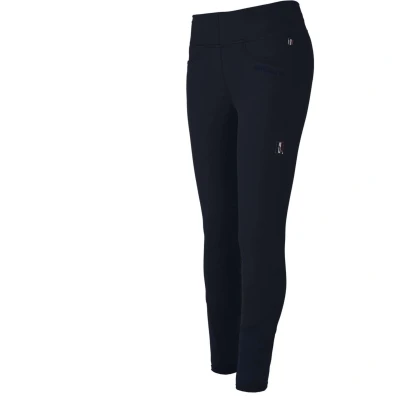 Abbildung von Kingsland Reitleggings Katja E Tec mit Warmblut Grip Damen Navy 38