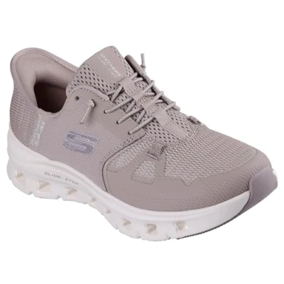 Abbildung von Skechers Damen Glide Step Pro Sneaker, Taupe, 36 EU