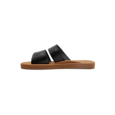 Abbildung von Roxy Coastal COOL Pantolette flach, Damen, Größe: 36, Blk Kunststoff