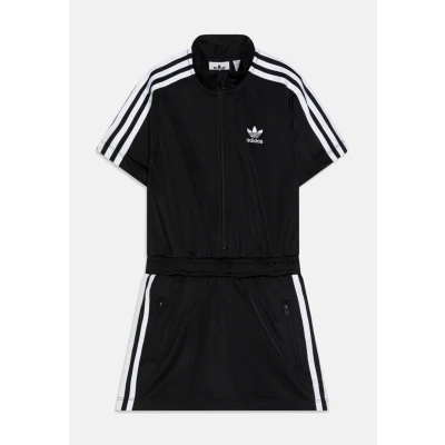Abbildung von adidas Originals Firebird Dress KIDS Freizeitkleid für Kinder, Größe: 104, Black