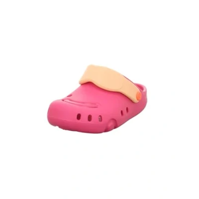 Abbildung von Superfit Splash Pantolette flach für Kinder, Größe: 25, Pink/orange Kunststoff