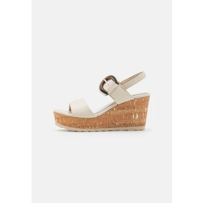 Abbildung von Marco Tozzi High Heel Sandalette, Damen, Größe: 40, Cream Schuhe