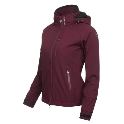 Abbildung von LeMieux Jacke Elite Softshell Damen Burgunderrot 44