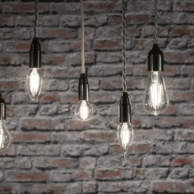 Abbildung von Paulmann 28916 LED Lampe Filament Kerze 2er Set 4,8W Leuchtmittel klar 4000K Neutralweiß E14, Matt