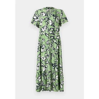 Abbildung von TOM Tailor Dress Feminine Printed Blusenkleid Fresh spring, Damen, Größe: 34, spring
