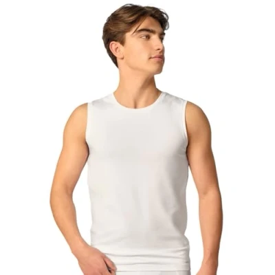 Abbildung von SKINY Herren Cotton Fresh 080982 Unterhemd, White, M