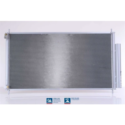 Abbildung von NISSENS 940340 Klimakondensator mit Trockner Aluminium 706 R 134a HONDA: CIVIC 9, 9 Tourer