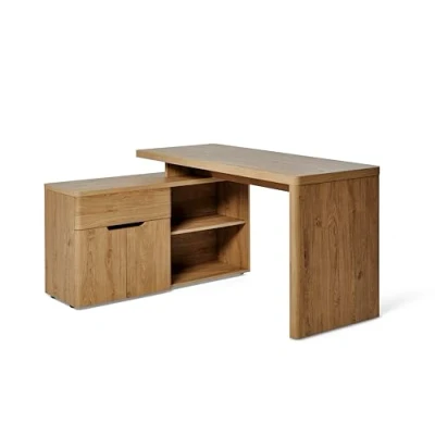 Abbildung von Jahnke CU Libre 150 E Eiche Schreibtisch, Engineered Wood, Montana Oak Imitation, One Size