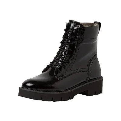Abbildung von Tamaris Damen 8 85216 41 Stiefelette, Schwarz Patent, 37 EU