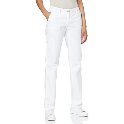 Abbildung von BP 1734 686 21 46n Damen Chinos, Stretch Stoff, 230,00 g/m² Stoffmischung mit Stretch, weiß,