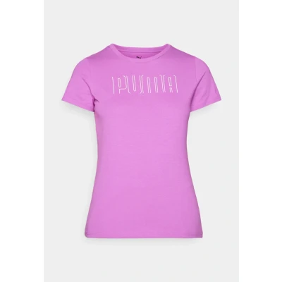 Abbildung von Puma Sport Graphic TEE Tshirt print, Damen, Größe: XS, Wild berry