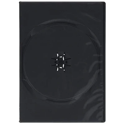Abbildung von MediaRange DVD Leerhülle für 6 Discs, 22mm, schwarz, 5er Pack