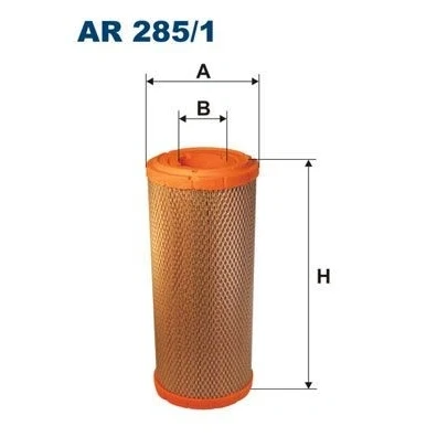 Abbildung von FILTRON AR 285/1 Luftfilter 326 139 Filtereinsatz