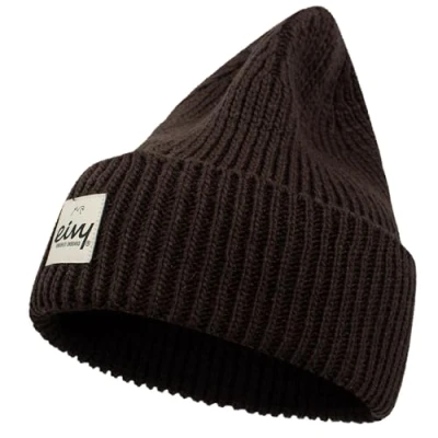 Abbildung von Eivy Damen Easter Rib Wool Beanie Mütze, Black, One Size