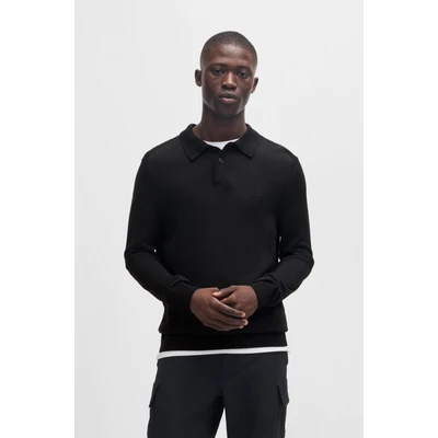 Abbildung von BOSS AVAC Strickpullover, Herren, Größe: Medium, Black