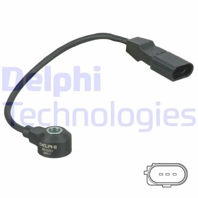 Abbildung von DELPHI AS10201 Klopfsensor VOLKSWAGEN: TRANSPORTER 4 Bus, Golf Variant