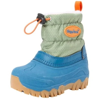 Abbildung von Playshoes Unisex Snowboot/Winterstiefel für Kinder, Größe: 20 21, Petrol Schuhe