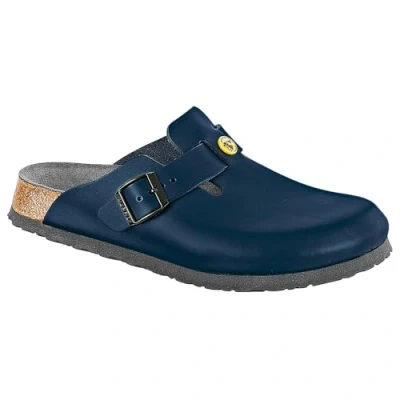 Abbildung von Birkenstock 061380 Boston Zapatillas antiestáticas (piel Natural, plantilla normal), Balu, 44 EU