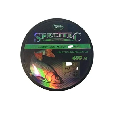 Abbildung von Specitec &quot; Weissfisch Match Schnur Ø 0,18mm Farbe: Ultra Clear Transparent Angelschnur monofil Zielfischschnur