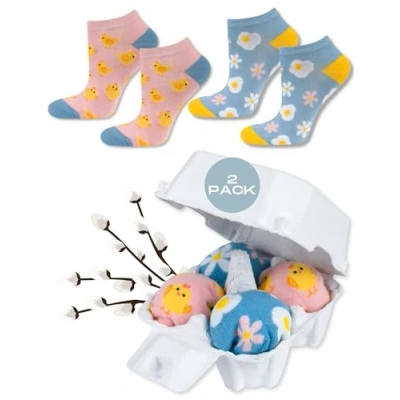 Abbildung von soxo Ostern Geschenke Für Frauen Damen Socken Herren Lustige Geschenk Männer 35 40 2 Paar