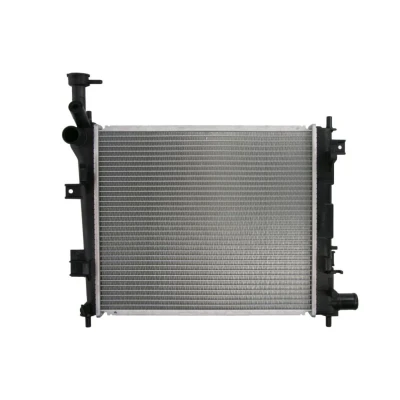 Abbildung von NRF 53146 Kühler, Motorkühlung Aluminium 420 370 14 Kühlrippen gelötet
