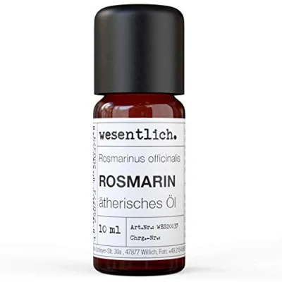 Abbildung von Rosmarinöl reines ätherisches Öl von wesentlich. 100% naturrein aus der Glasflasche (10ml)