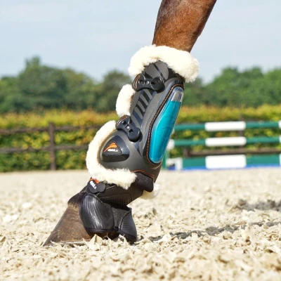 Abbildung von eQuick Gamaschen eShock Overreach Fluffy Braun