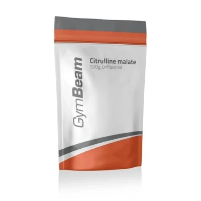 Abbildung von L Citrullin Pulver, hochdosiert Malat 2:1, mit erfrischendem Geschmack, perfekte Löslichkeit, Reinheit, vegan, Pre Workout NO Supplement für Muskel Pump GymBeam (500 g, Unflavored)