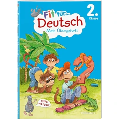 Abbildung von Fit für Deutsch 2. Klasse. Mein Übungsheft / die Schule Wörter richtig lesen und schreiben Texte verfassen Lernhilfe mit Übungen ... (Fit Übungsheft)