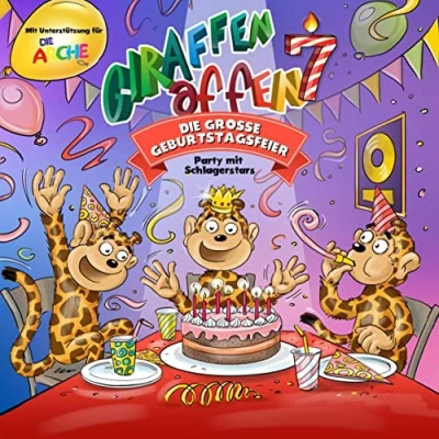 Abbildung von Giraffenaffen 7 Die Große Geburtstagsfeier (Party mit Schlagerstars)