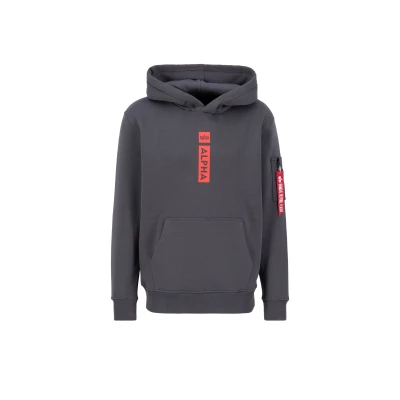 Abbildung von Alpha Industries Hoody Kapuzenpullover, Herren, Größe: Medium, Vintage grey