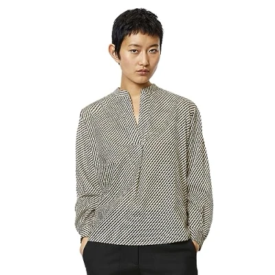 Abbildung von Marc O&#039;Polo Langarm MIT Alloverprint Bluse, Damen, Größe: 40, Multi