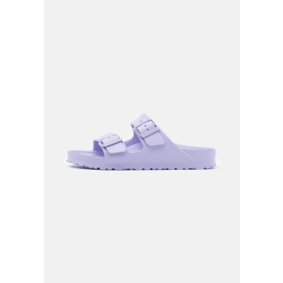 Abbildung von Birkenstock Arizona EVA Pantolette flach, Damen, Größe: 38, Purple fog Schuhe