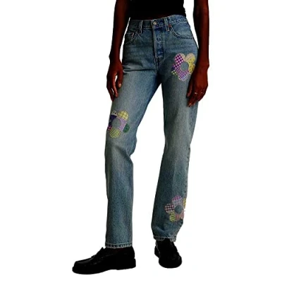 Abbildung von Levi&#039;s 501 Jeans FOR Women Straight Leg, Damen, Größe: 28x32, Fresh as a daisy