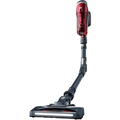 Abbildung von Rowenta X FORCE Flex 8.60 Akku Stabstaubsauger RH9678WO antiallergisch Tierpflege effektive Staubabsaugung bis zu 45 Minuten Akkulaufzeit Technologie Power LED Saugkopf Rot/Grau