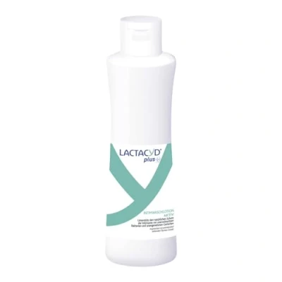 Abbildung von Lactacyd® Plus Aktiv Intimwaschlotion Mit angepasstem pH Wert, natürlicher L Milchsäure &amp; Thymianextrakt Unterstützung der Schutzbarriere des Intimbereichs Klinisch geprüft bestätigt 250 ml