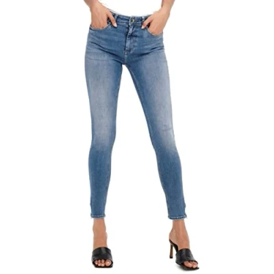 Abbildung von ONLY Onlblush Jeans Skinny Fit, Damen, Größe: Mx30, Light medium blue denim
