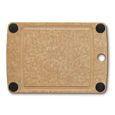 Abbildung von Victorinox Schneidebrett, All in One, Cutting Board XS 25.4 x, 17.8 0.6, Saftrille, Klingenschonend, Rutschfest,Spülmaschinengeeignet, Braun