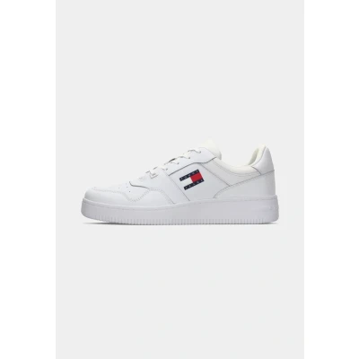 Abbildung von Tommy Jeans Retro Basket Sneaker low, Herren, Größe: 43, White Schuhe